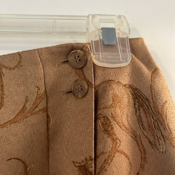 TALBOTS Sz 6P Horse Riding Equestrian Lady Victorian Dressage Embroidered Skirt - Picture 5 of 8